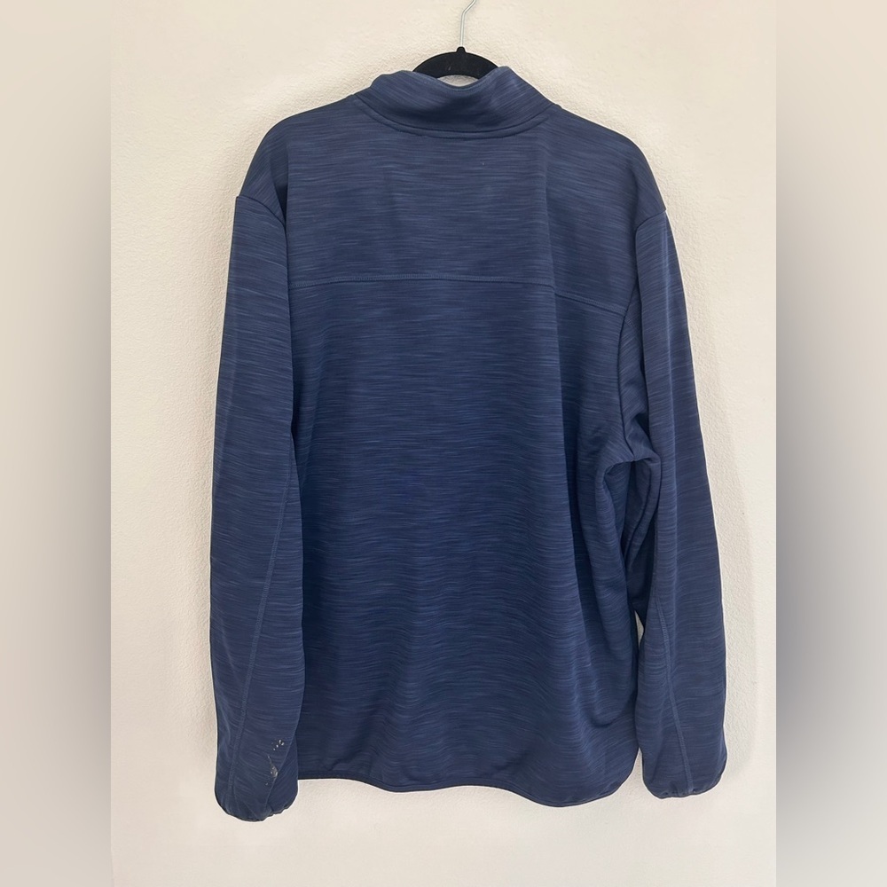 Dallas Cowboys NFL Full Zip Jacket Men's Size XXL Stitched Navy Blue Fleece Line - Picture 4 of 6